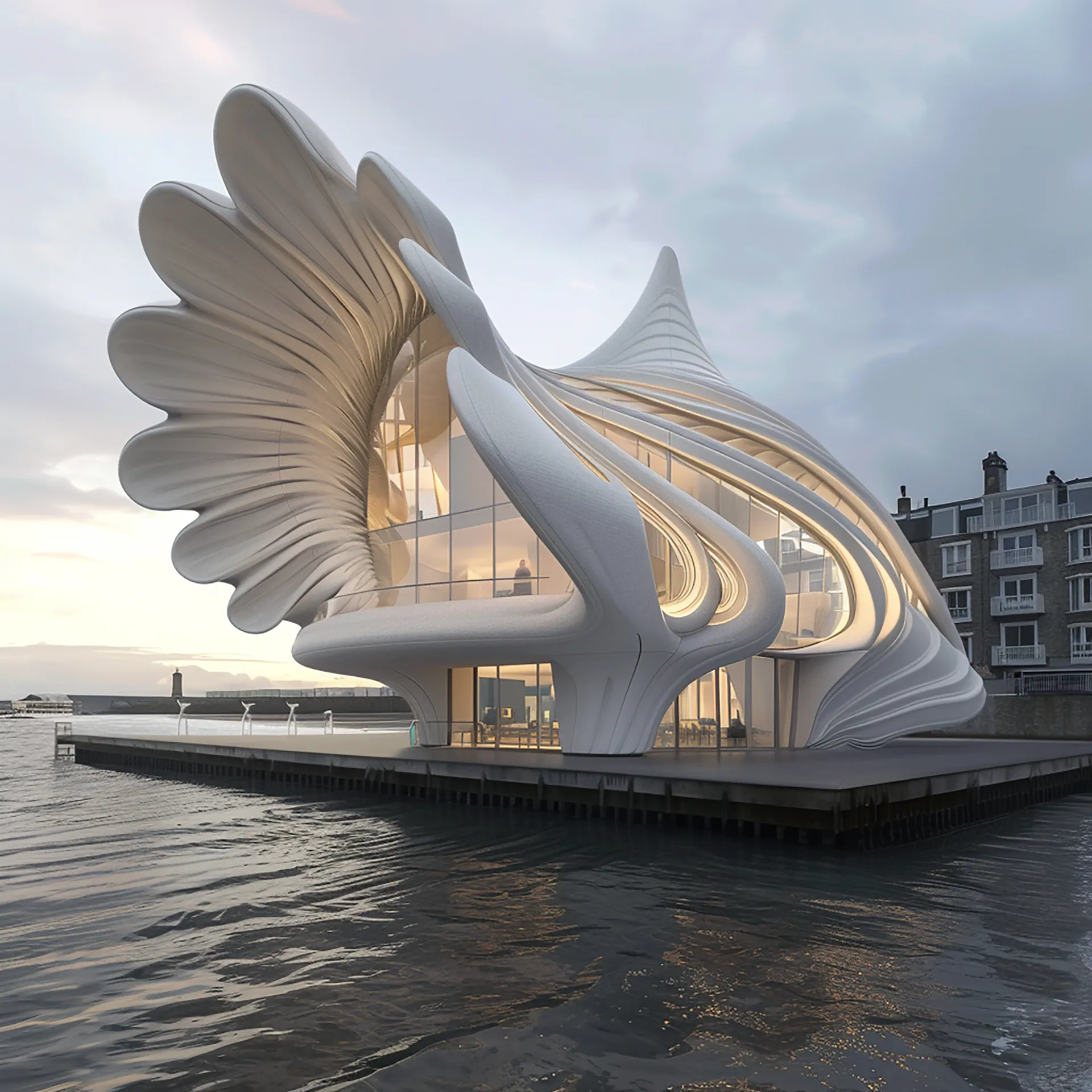 Ai imagery to show concept of public art piece in the style of Una Burke designer by Verver