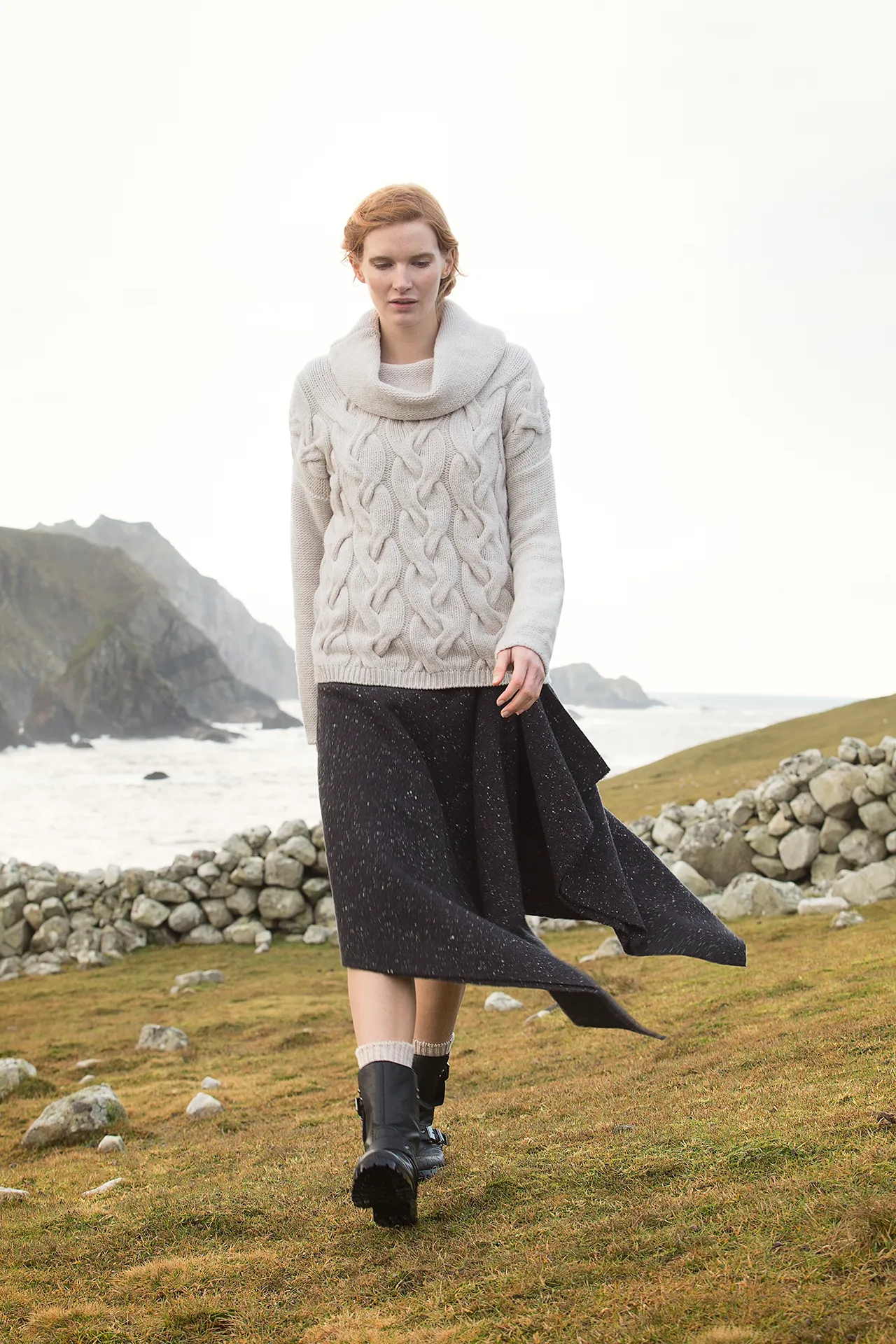 Heritage Brand Photography Knitwear Fisherman Out Of Ireland