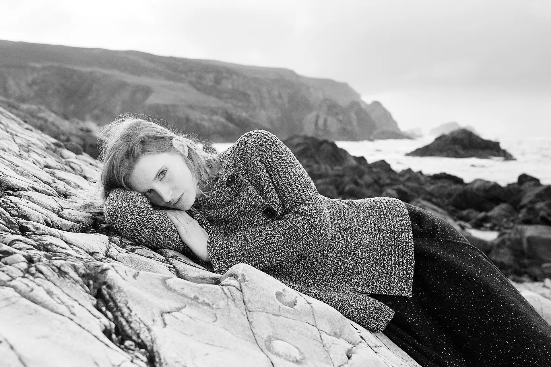 Heritage Brand Photography Knitwear Fisherman Out Of Ireland