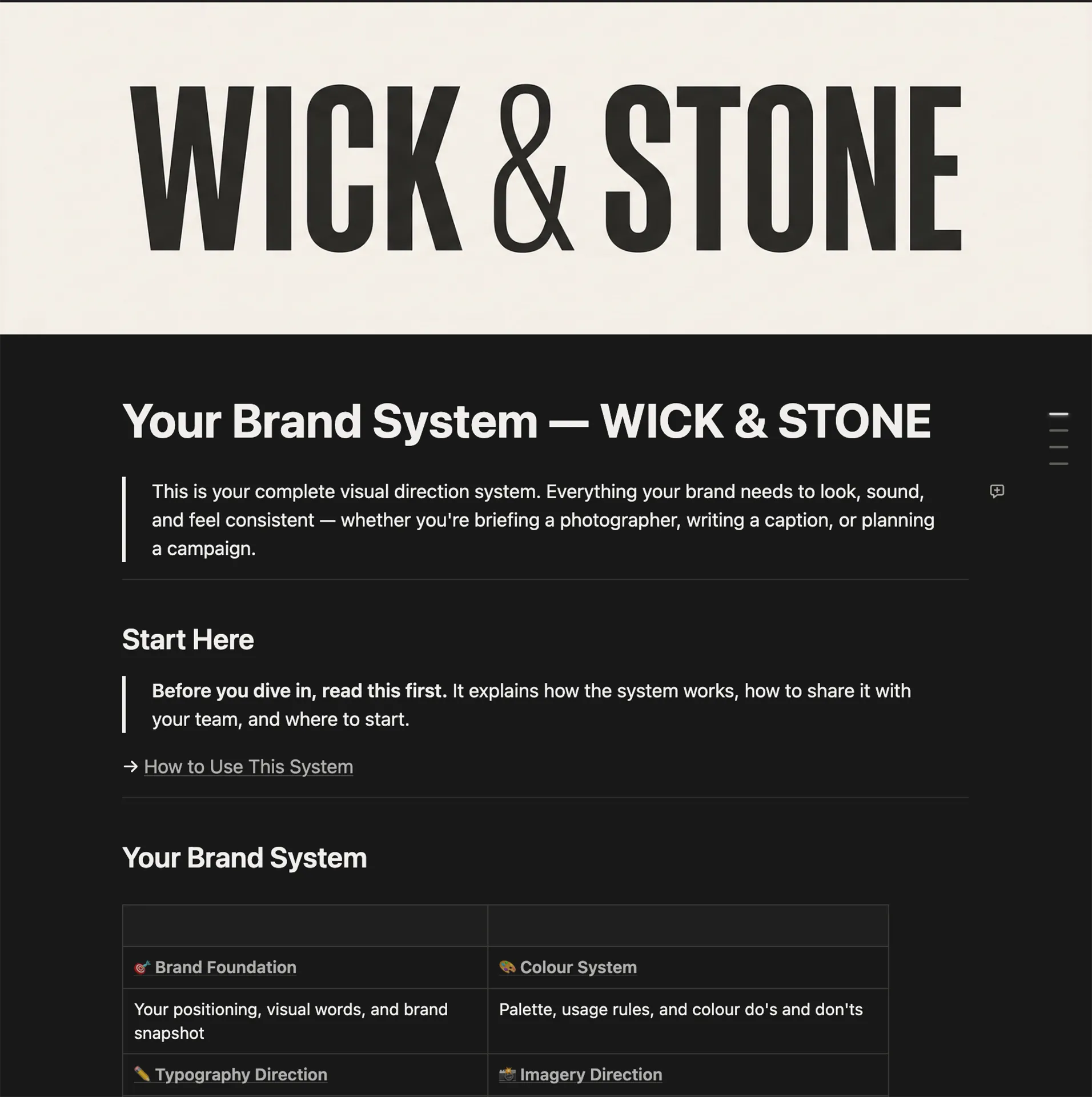 Wick & Stone Mock ups_bran dsystem Wick Stone Mock ups bran dsystem